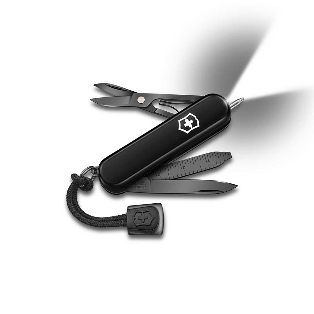 Coltellino Svizzero Victorinox Multiuso Signature lite Onyx Nero 58 mm